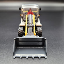Load image into Gallery viewer, Explorafind Compact Wheeled Loader Yellow 1:50 Die Cast
