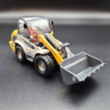 Load image into Gallery viewer, Explorafind Compact Wheeled Loader Yellow 1:50 Die Cast