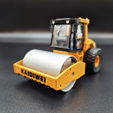 Load image into Gallery viewer, Explorafind 2014 Ammann ASC150D Style Single Smooth Roller Yellow 1:50 Die Cast
