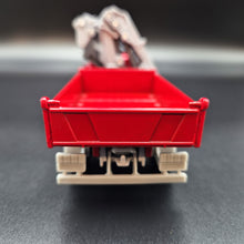 Load image into Gallery viewer, Explorafind 2009 Scania Style Truck with Crane (Hiab) Red 1:50 Die Cast Truck