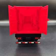 Load image into Gallery viewer, Explorafind 2022 Mercedes-Benz Actros Style Container Semi-Truck Red/Black 1:50 Die Cast