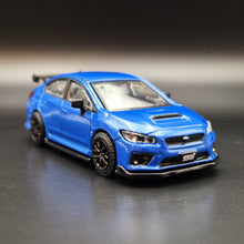 Load image into Gallery viewer, Explorafind 2016 Subaru WRX STI S207 Blue 1:64 Die Cast Car