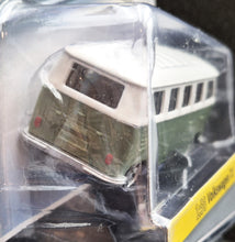 Load image into Gallery viewer, Explorafind 1966 Volkswagen T1 Olive Green/White 1:56 Die Cast Van New