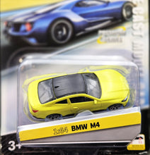 Load image into Gallery viewer, Explorafind 2023 BMW M4 G82 Yellow 1:64 Die Cast Car New