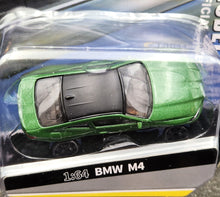 Load image into Gallery viewer, Explorafind 2023 BMW M4 G82 Green 1:64 Die Cast Car New