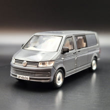 Load image into Gallery viewer, Explorafind 2019 Volkswagen T6 Transporter Grey 1:64 Die Cast Van New