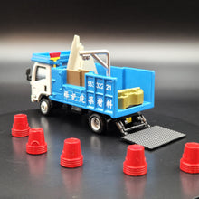 Load image into Gallery viewer, Explorafind 2015 Isuzu N Series NPR Demolition Truck 1:64 Die Cast Truck New