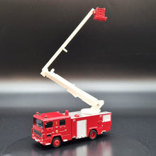 Load image into Gallery viewer, Explorafind 2003 Dennis Hong Kong FSD Hydrulic Platform F58 Fire Truck 1:64 Die Cast New