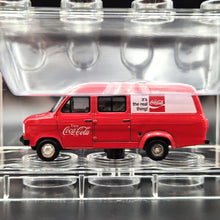 Load image into Gallery viewer, Explorafind 1980 Ford Transit MKII Coca-Cola Van Red 1:76 Die Cast New