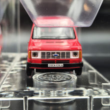 Load image into Gallery viewer, Explorafind 1980 Ford Transit MKII Coca-Cola Van Red 1:76 Die Cast New