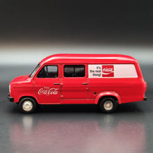 Load image into Gallery viewer, Explorafind 1980 Ford Transit MKII Coca-Cola Van Red 1:76 Die Cast New