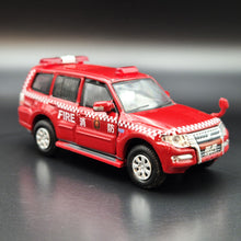 Load image into Gallery viewer, Explorafind 2015 Mitsubishi Pajero Hong Kong FSD F2908 Red 1:64 Die Cast Car New