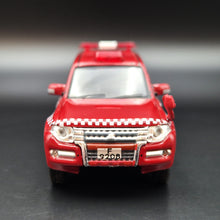 Load image into Gallery viewer, Explorafind 2015 Mitsubishi Pajero Hong Kong FSD F2908 Red 1:64 Die Cast Car New