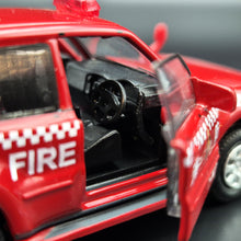Load image into Gallery viewer, Explorafind 2015 Mitsubishi Pajero Hong Kong FSD F2908 Red 1:64 Die Cast Car New