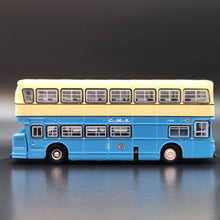Load image into Gallery viewer, Explorafind 1975 CMB Daimler Fleetline Double Decker Bus Cream/Blue 1:110 Die Cast New