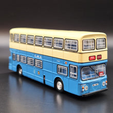 Load image into Gallery viewer, Explorafind 1975 CMB Daimler Fleetline Double Decker Bus Cream/Blue 1:110 Die Cast New