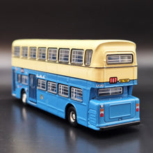 Load image into Gallery viewer, Explorafind 1975 CMB Daimler Fleetline Double Decker Bus Cream/Blue 1:110 Die Cast New