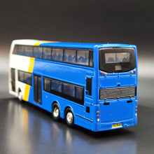 Load image into Gallery viewer, Explorafind Alexander Dennis Enviro500 MMC Double Decker Bus White/Blue 1:110 Die Cast New