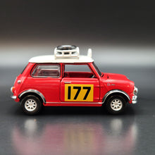 Load image into Gallery viewer, Explorafind 1967 Mini Cooper MKI Rally Red 1:50 Die Cast Car New