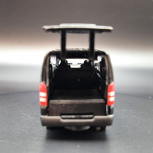 Load image into Gallery viewer, Explorafind 2017 Toyota Hiace Black 1:64 Die Cast Van New