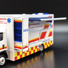 Load image into Gallery viewer, Explorafind 2015 Isuzu N Series NPR Paramedic Equipment Tender Truck 1:64 Die Cast New