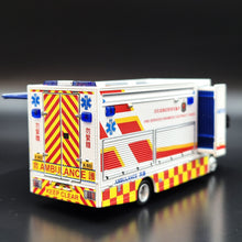 Load image into Gallery viewer, Explorafind 2015 Isuzu N Series NPR Paramedic Equipment Tender Truck 1:64 Die Cast New