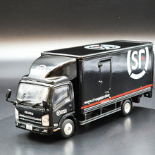 Load image into Gallery viewer, Explorafind 2015 Isuzu N Series NPR Box Body Truck SF Express 1:64 Die Cast Truck New