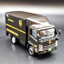 Load image into Gallery viewer, Explorafind 2015 Isuzu N Series NPR Box Truck UPS 1:76 Die Cast Truck New