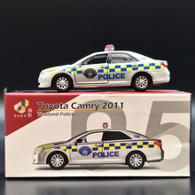 Load image into Gallery viewer, Explorafind 2011 Toyota Camry Thailand Police Silver 1:64 Die Cast Car New