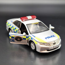 Load image into Gallery viewer, Explorafind 2011 Toyota Camry Thailand Police Silver 1:64 Die Cast Car New