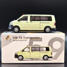 Load image into Gallery viewer, Explorafind 2019 Volkswagen T6 Transporter Hong Kong AFCD 1:64 Die Cast Van New