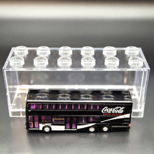 Load image into Gallery viewer, Explorafind MAN A95 Coca-Cola Double Decker Bus Black/Silver 1:110 Die Cast New