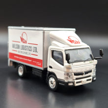 Load image into Gallery viewer, Explorafind 2022 Mitsubishi Fuso Canter Box Truck Wilson Logistics 1:76 Die Cast Truck New