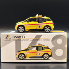 Load image into Gallery viewer, Explorafind 2017 BMW i3 Hong Kong Airport - Airfield Patrol Vehicle 1:64 Die Cast Car New