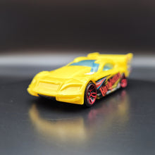 Load image into Gallery viewer, Hot Wheels 2019 Time Tracker Yellow HW Extreme Race 5-Pack Loose