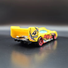 Load image into Gallery viewer, Hot Wheels 2019 Time Tracker Yellow HW Extreme Race 5-Pack Loose