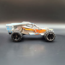 Load image into Gallery viewer, Hot Wheels 2014 Team Hot Wheels Corkscrew Buggy Silver #111 HW Off-Road:Off Track