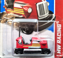 Load image into Gallery viewer, Hot Wheels 2013 Bump Around Red #145 HW Racing - Super Chromes New Long Card