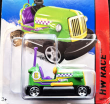 Load image into Gallery viewer, Hot Wheels 2014 Bump Around Green #166 HW Race - Track Aces New Long Card