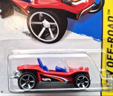 Load image into Gallery viewer, Hot Wheels 2014 Meyers Manx Red #114 HW Off-Road - Off Track New Long Card