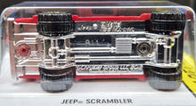 Load image into Gallery viewer, Hot Wheels 2014 Jeep Scrambler Red #138 HW Off-Road - HW Hot Trucks New Long Card