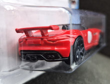 Load image into Gallery viewer, Hot Wheels 2016 '15 Jaguar F-Type Project 7 Red #111 HW Showroom 1/10 New Long Card