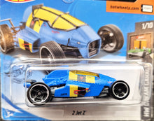 Load image into Gallery viewer, Hot Wheels 2020 2 Jet Z Blue #1 HW Dream Garage 1/10 New