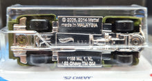 Load image into Gallery viewer, Hot Wheels 2020 '52 Chevy Truck Matte Green #201 Rod Squad 3/10 New Long Card