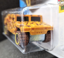 Load image into Gallery viewer, Hot Wheels 2020 Humvee Yellow #161 HW Art Cars 5/10 New Long Card