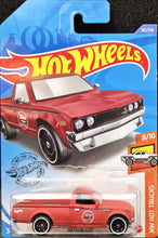 Load image into Gallery viewer, Hot Wheels 2020 Datsun 620 Matte Red HW Hot Trucks 8/10 New Long Card