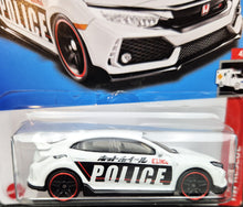 Load image into Gallery viewer, Hot Wheels 2023 2018 Honda Civic Type R White #215 HW Rescue 4/10 New Long Card