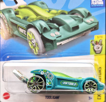 Load image into Gallery viewer, Hot Wheels 2022 Tooligan Teal #28 Experimotors 3/10 New Long Card