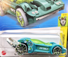 Load image into Gallery viewer, Hot Wheels 2022 Tooligan Teal #28 Experimotors 3/10 New Long Card