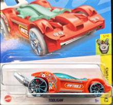 Load image into Gallery viewer, Hot Wheels 2022 Tooligan Orange #28 Experimotors 3/10 New Long Card